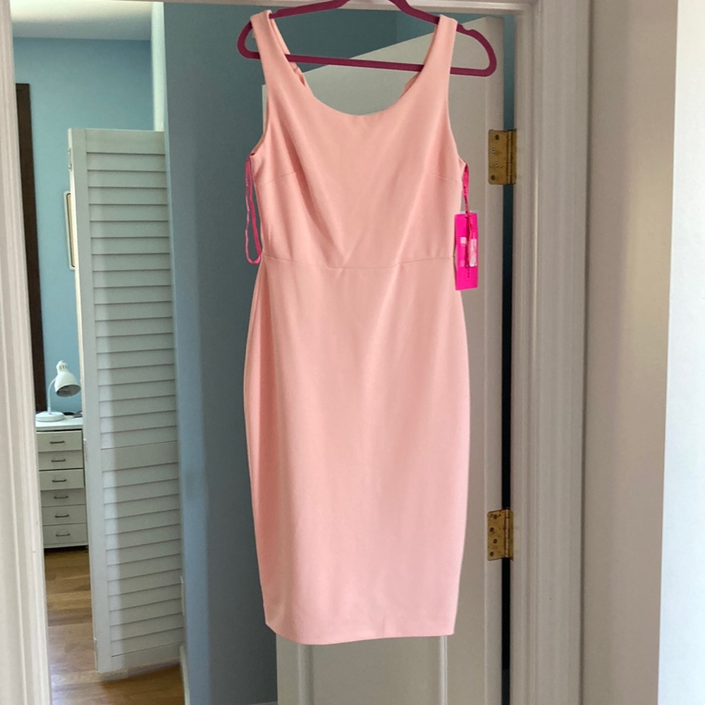 Betsey Johnson sweet pink summer dress, for an afternoon lunch or dress up!